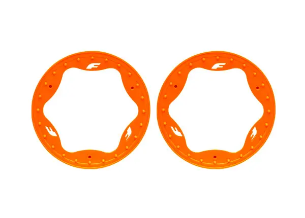 Front Beadlock Rings, Orange 1