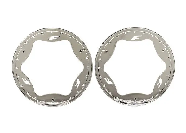 Rear Beadlock Rings, Chrome 1