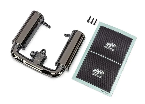 Engine Intake, Black Chrome 1