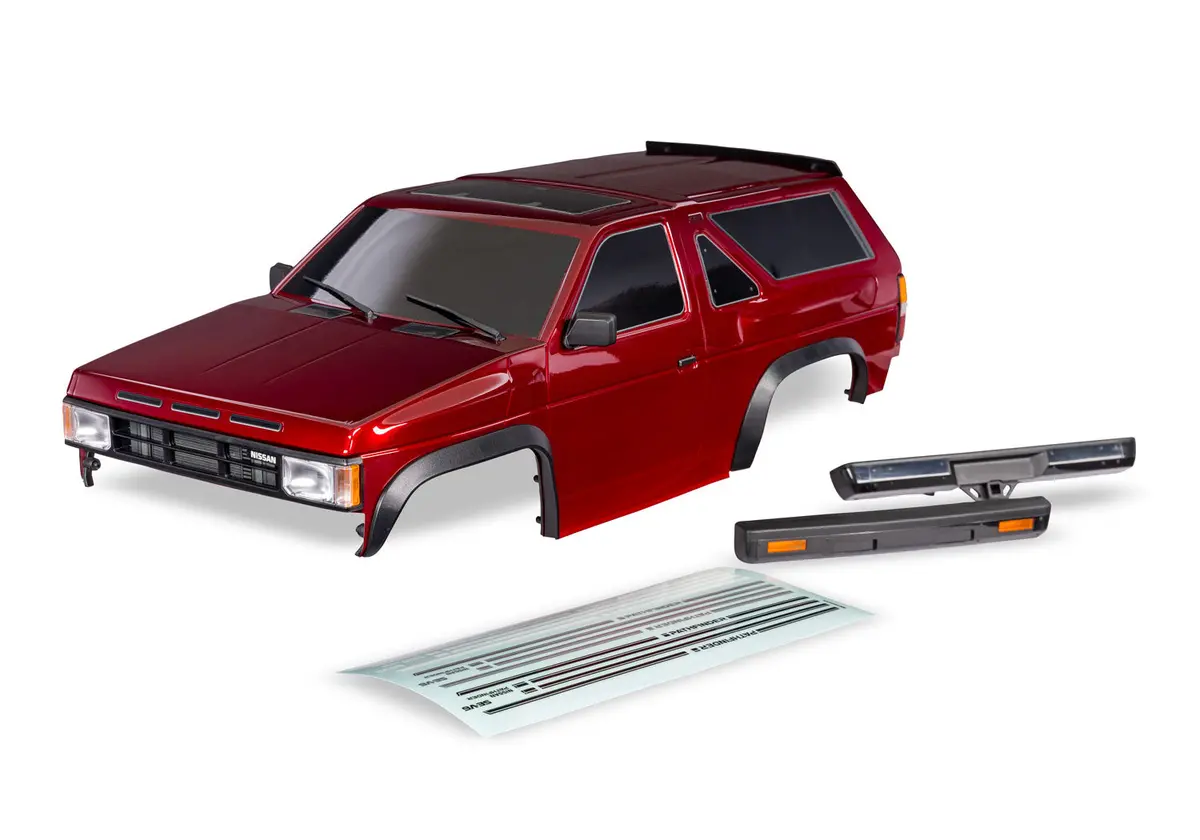 Trx-4 Nissan Pathfinder Body, Red 1