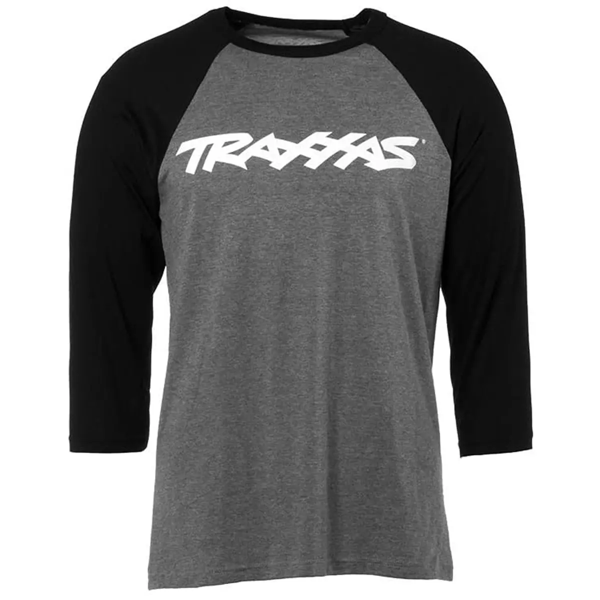 Raglan Shirt, Grey/Black, Xl 1