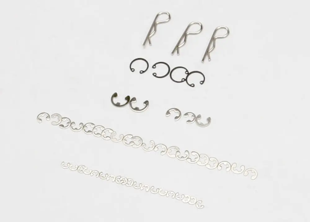 E-Clips, C-Rings & Snap R Ring Set (50+) 1