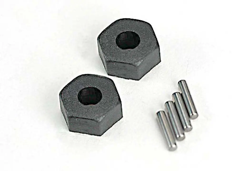 Hex 12Mm Wheel Hubs & Stub Axle Pins 1