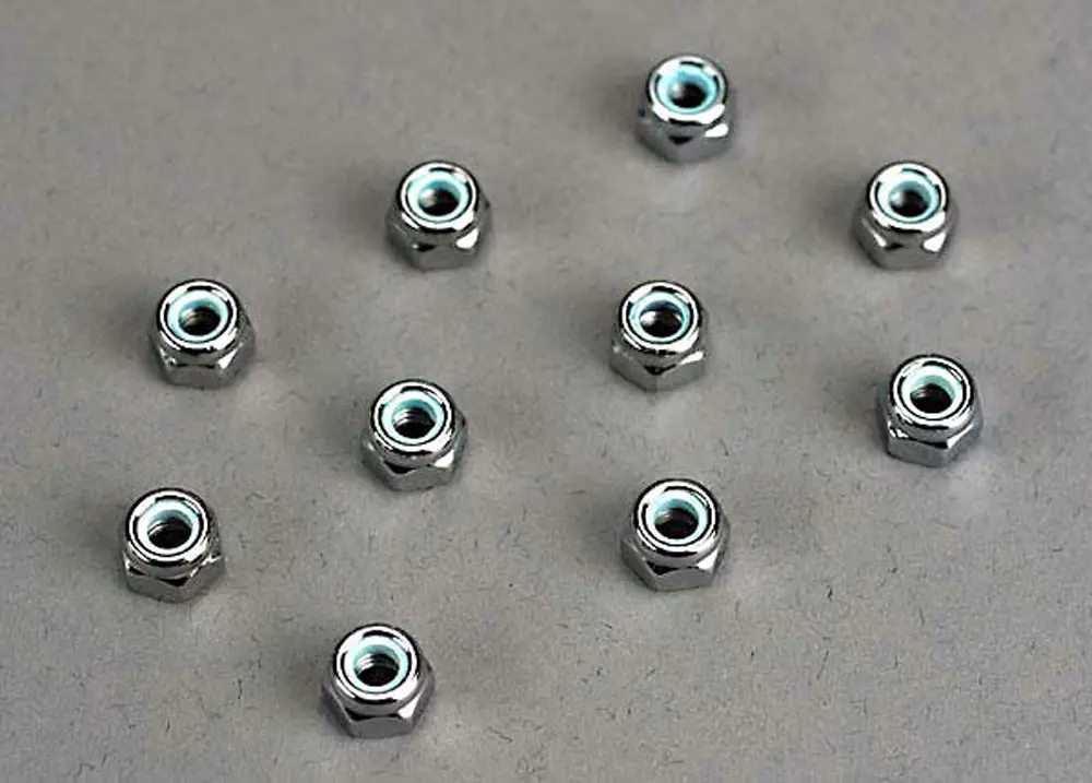 4Mm Nylon Locknuts 1