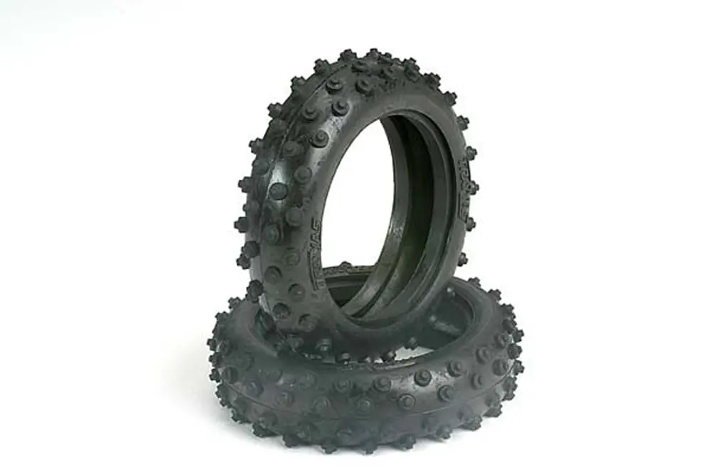 Spiked 2.15" Tires, Front 1