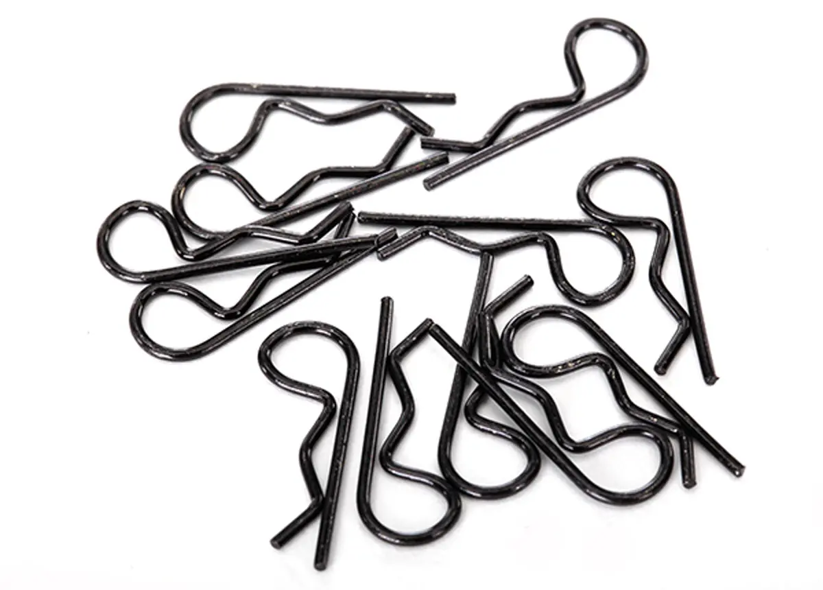 Standard Body Clips, Black 1