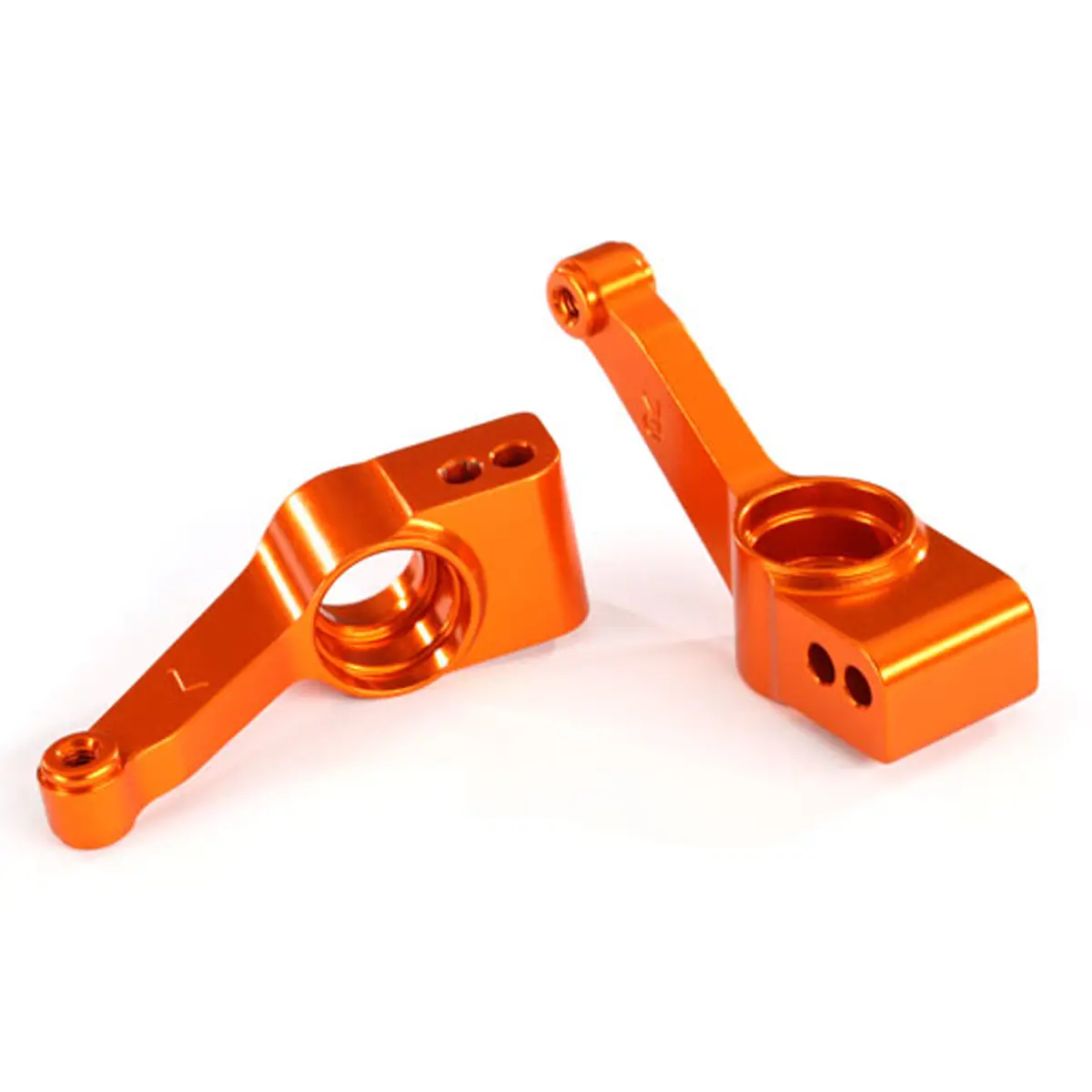 Rear Aluminum Stub Axle Carriers, Orange 1
