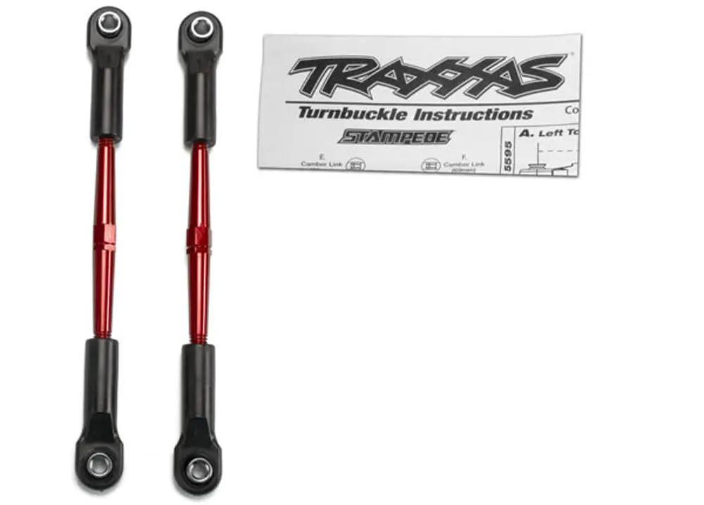 Aluminum Turnbuckles, 61Mm, Red 1