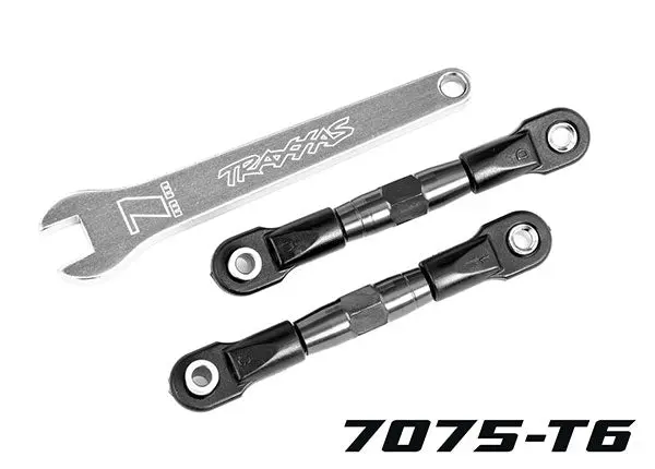 Rear Camber Links, Tubes Charcoal Gray-Anodized, 7075-T6 Aluminum 1