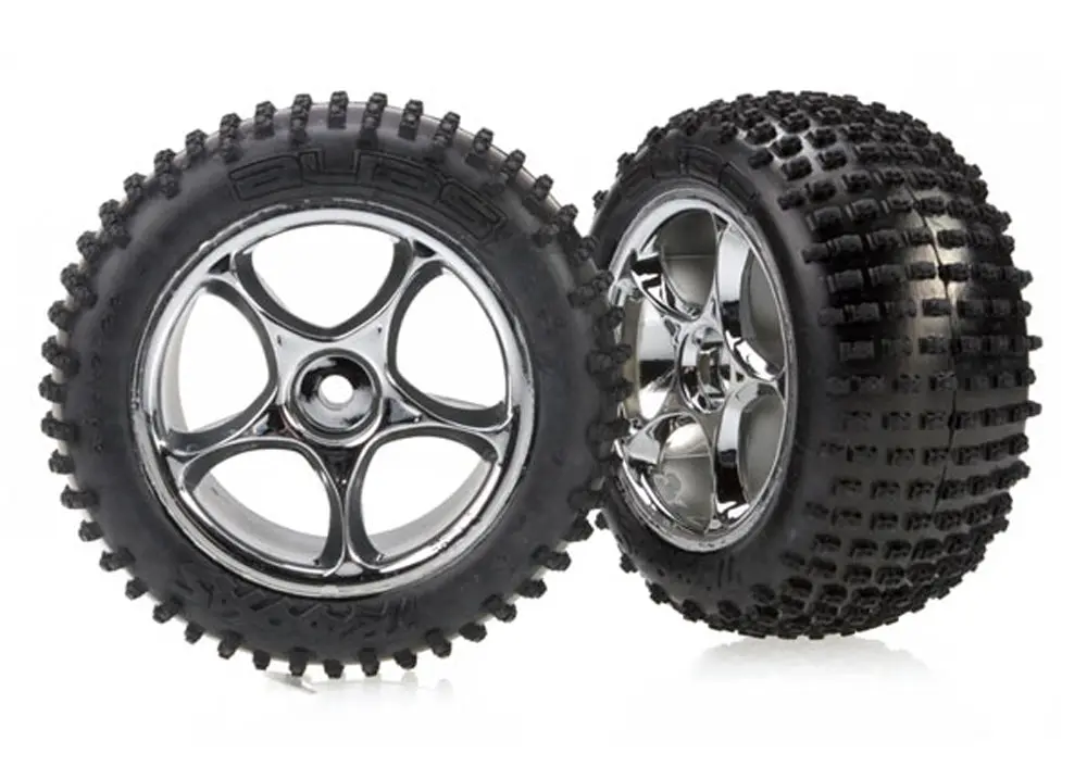Alias Tires, Tracer 2.2" Wheels, Chrome 1