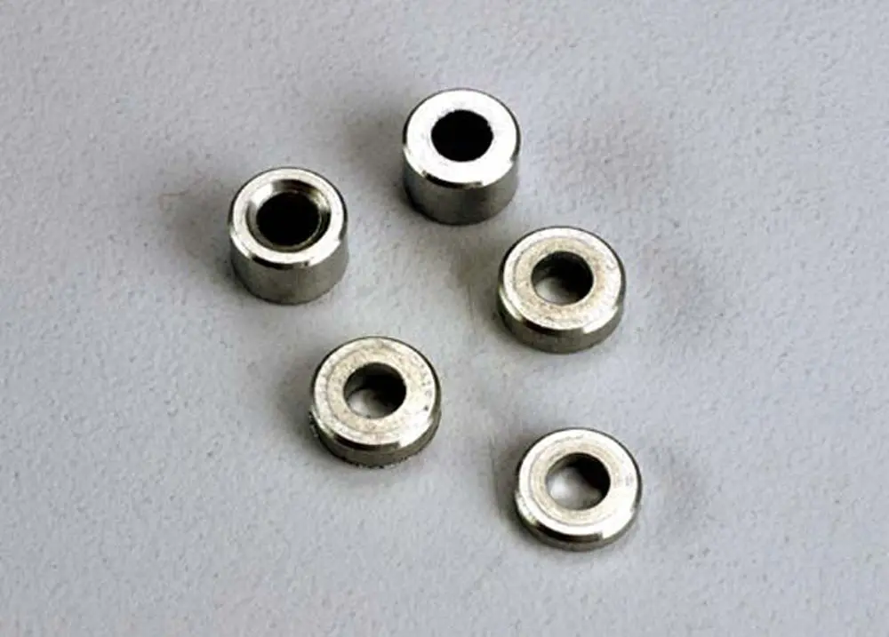 Aluminum Spacers, 3X6x1.5Mm (2), 3X6x2.5Mm (1), 3X6x3.8Mm (2) 1