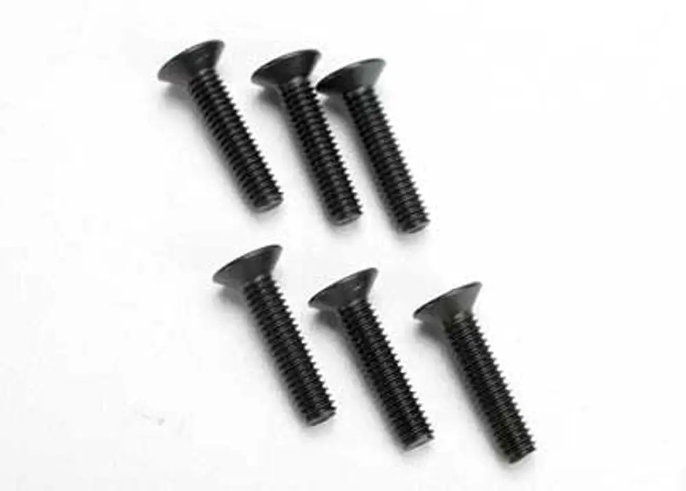 4X18mm Countersunk Machine Hex Screws (6) 1