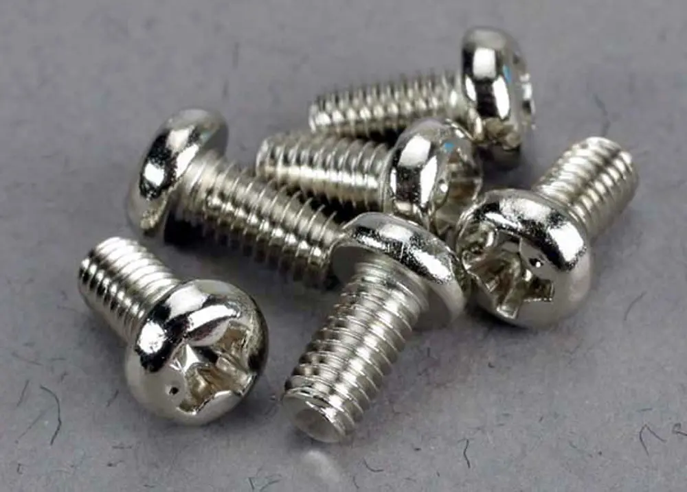 Roundhead Machine Screws, 3X6mm 1