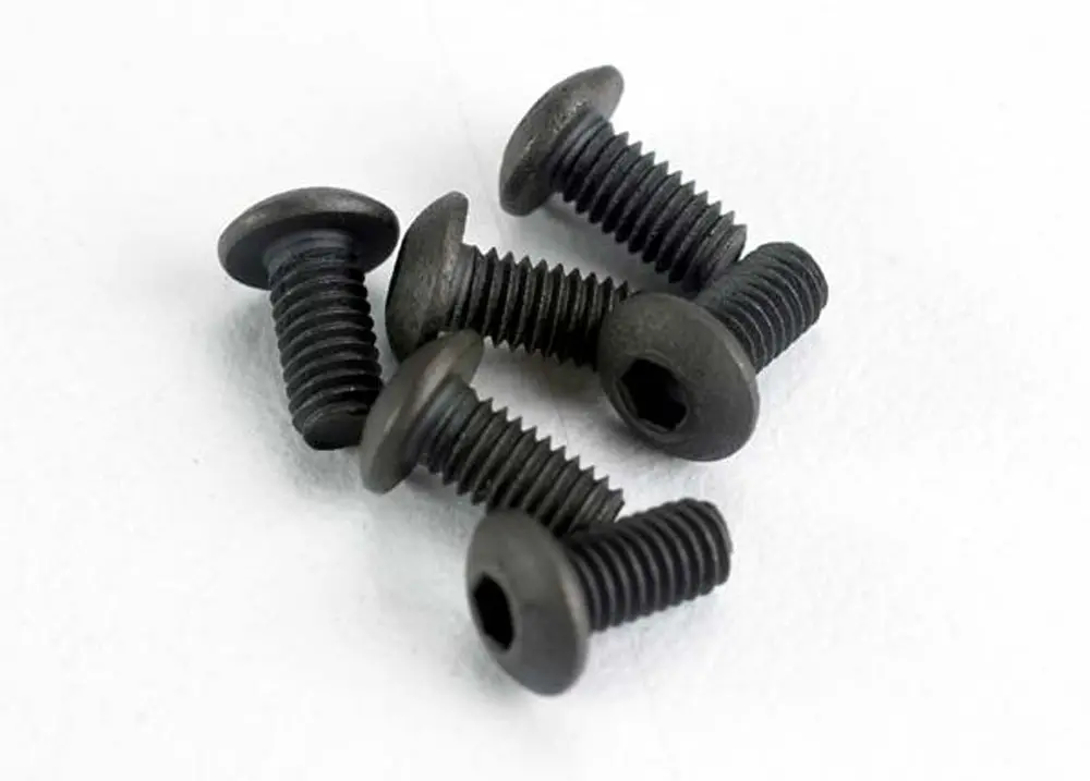 Button Head Machine Screws, 3X6mm 1