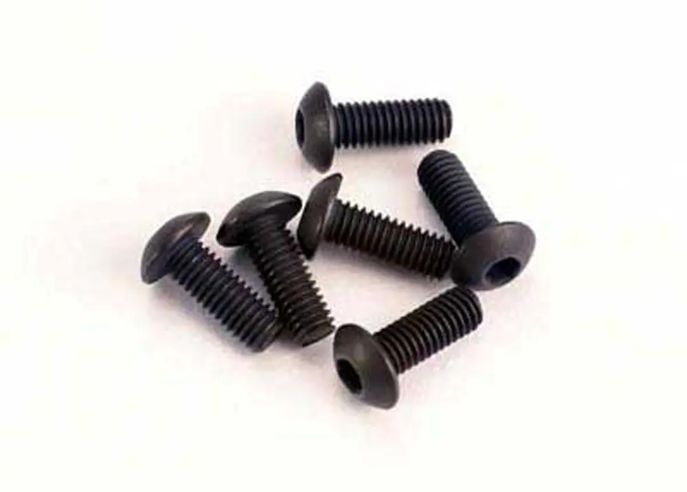 Button Head Machine Screws, 3X8mm 1