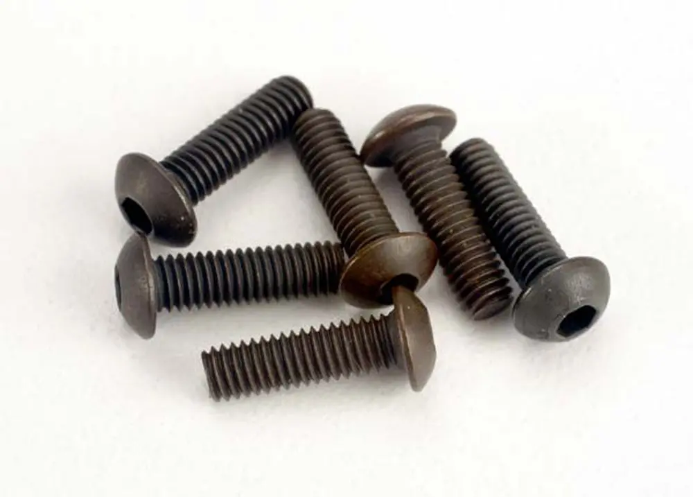 Button Head Machine Screws, 3X10mm 1