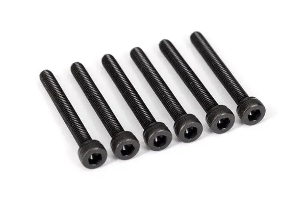 3X25mm Cap-Head Machine Screws (6) 1