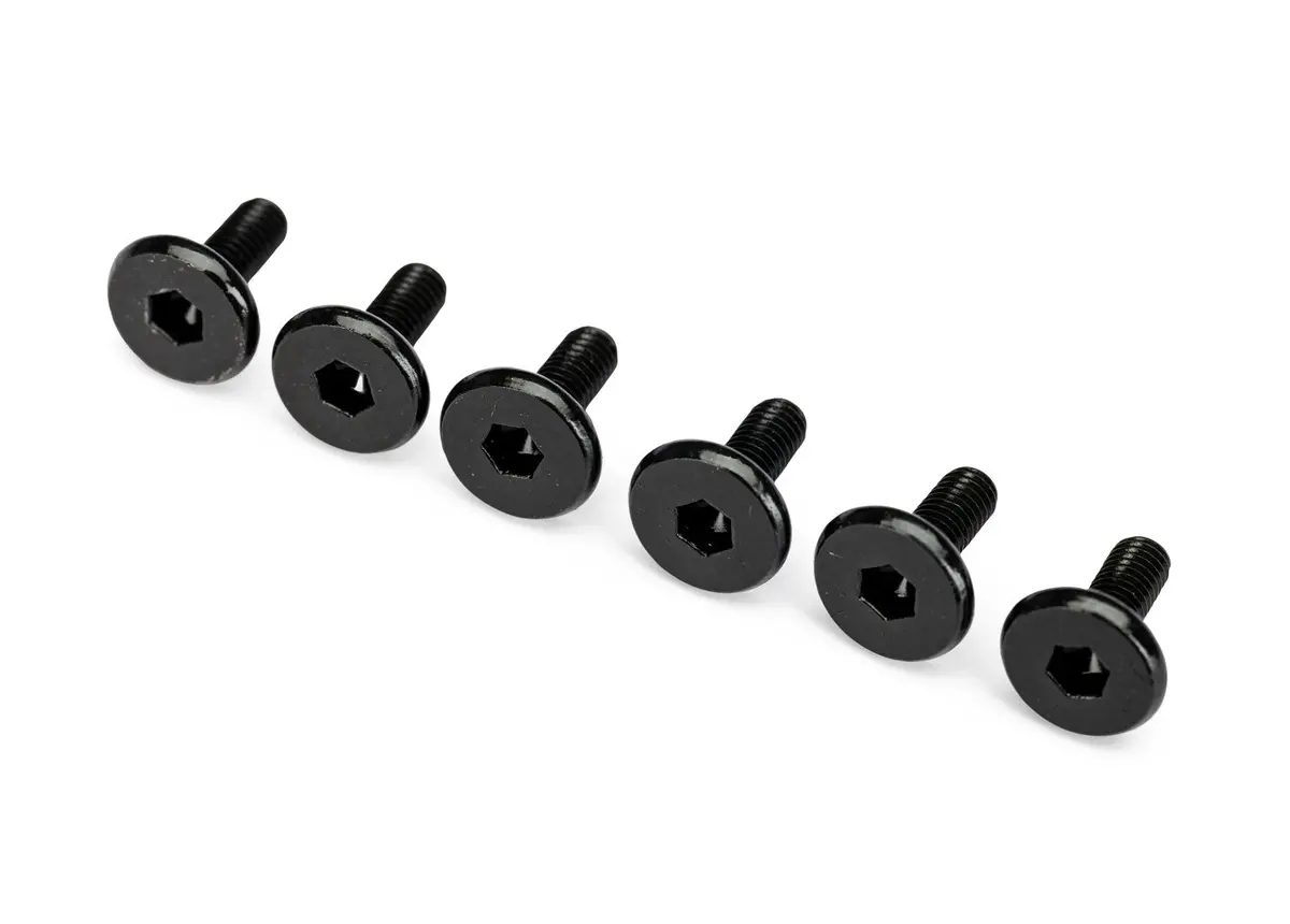 Flat-Head Machine Screws, 3X8mm (6) 1