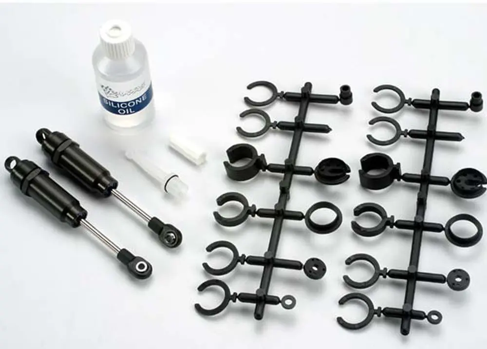 Front Big Bore Long Shock Set, Hard Anodized 1