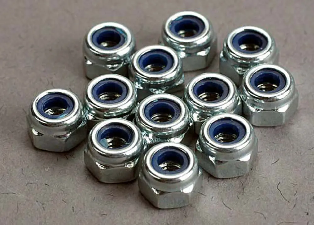 3Mm Nylon Locking Nuts 1