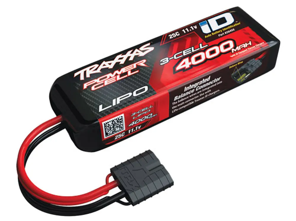 Power Cell 3S Lipo Battery, 25C 4000Mah 1