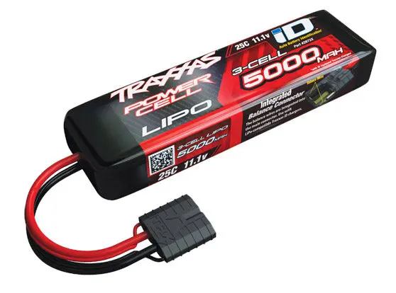 Traxxas 2872 5000Mah 3S 11.1V 25C Lipo Id Connector Soft Case 1