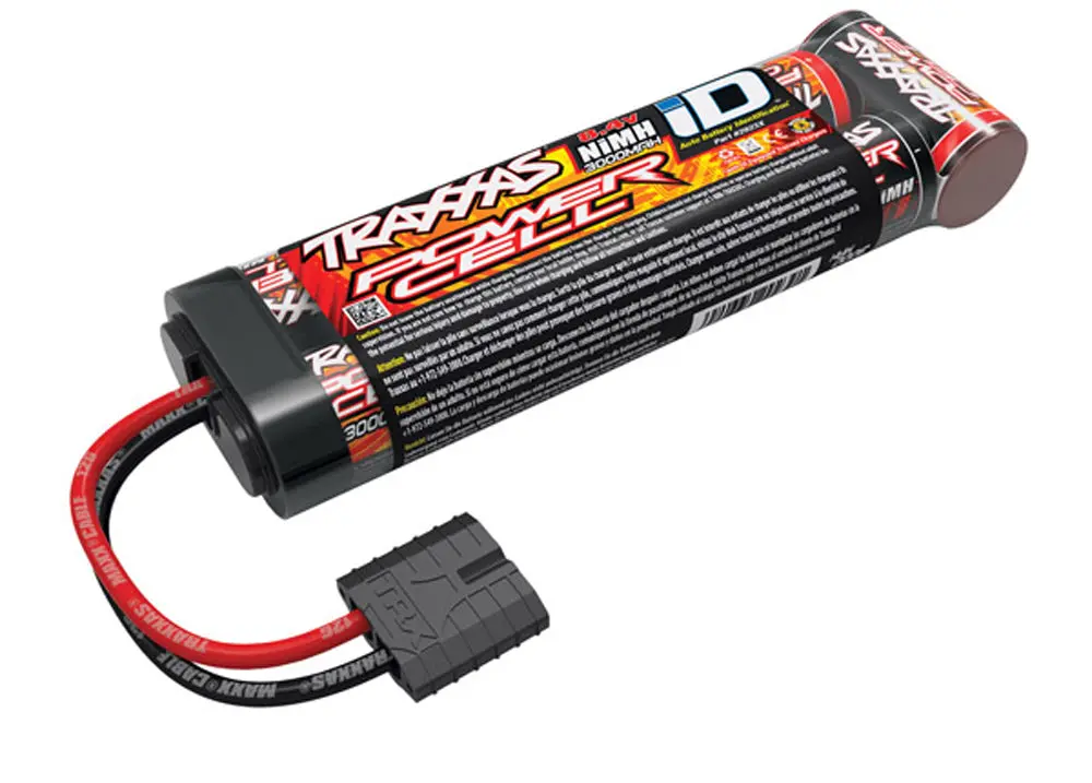 Power Cell 7C 8.4V Nimh Battery 3000Mah, Flat 1