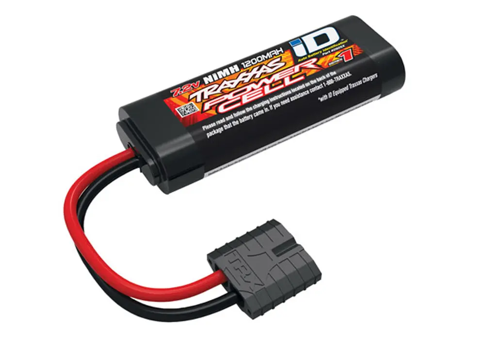 Power Cell 6C 7.2V Nimh Battery 1200Mah, Flat 1