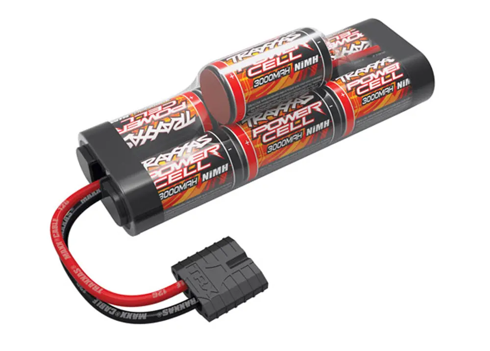Power Cell 7C 8.4V Nimh Battery 3000Mah, Hump 1