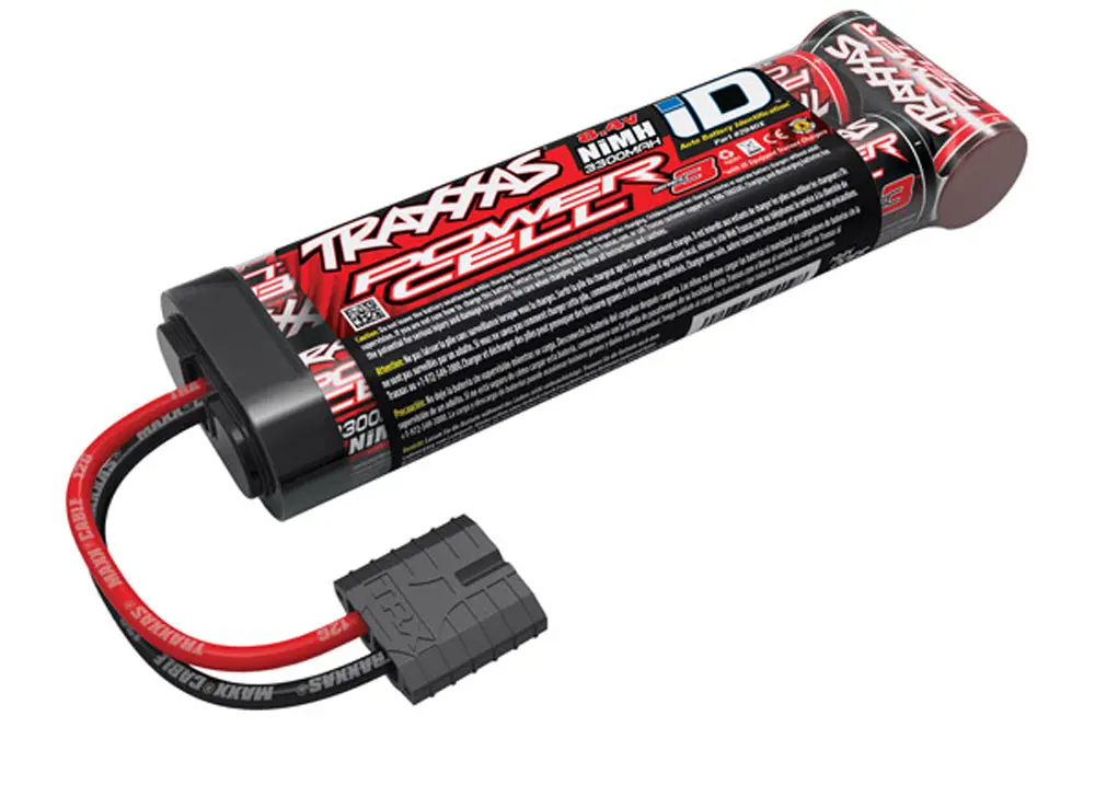 Power Cell 7C 8.4V Nimh Battery 3300Mah, Flat 1