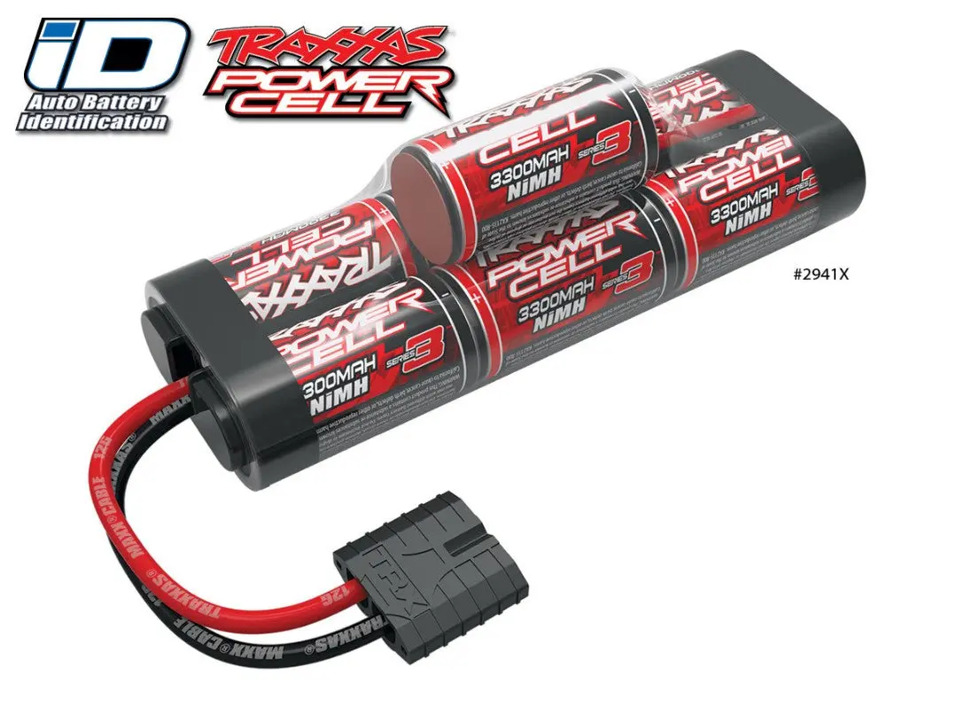Traxxas Series 3 Power Cell 3300Mah 8.4V Nimh Id Plug Hump 1