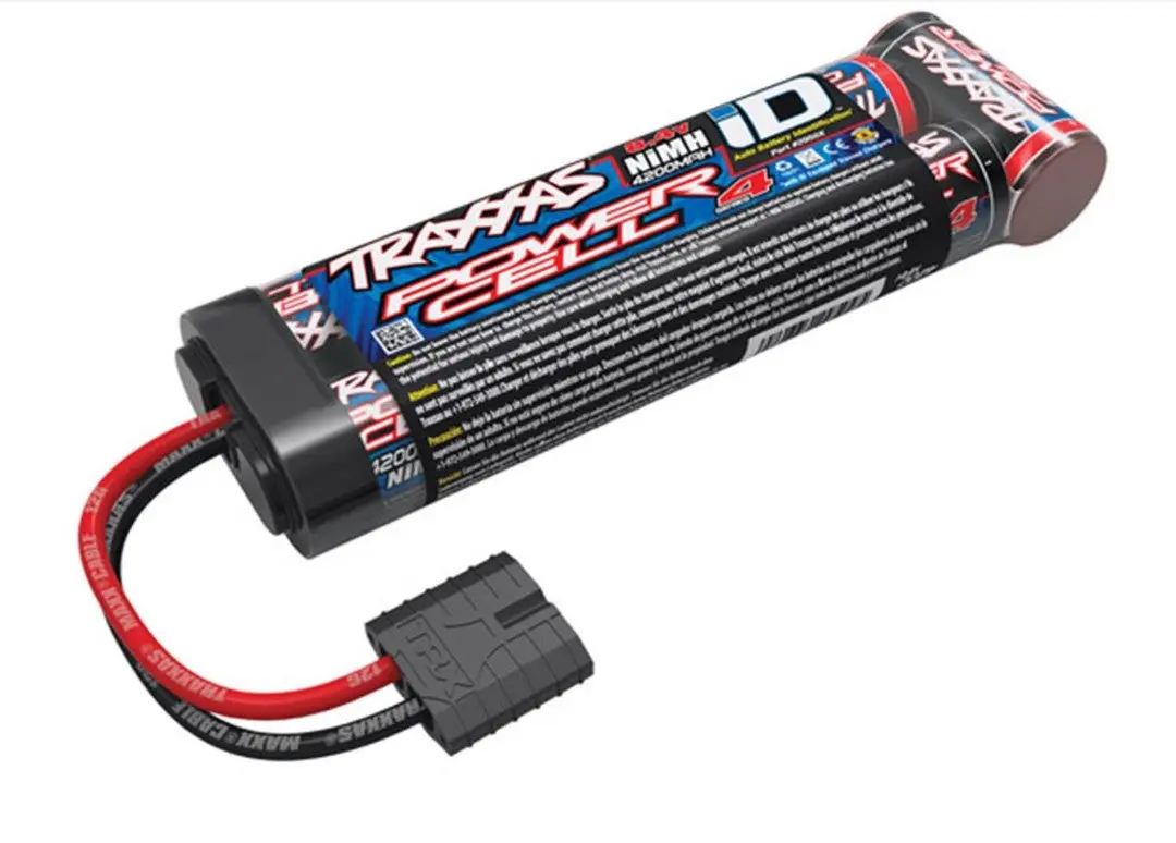 Traxxas Series 4 Power Cell 4200Mah 8.4V Nimh Id Plug Flat Tra2950x 1