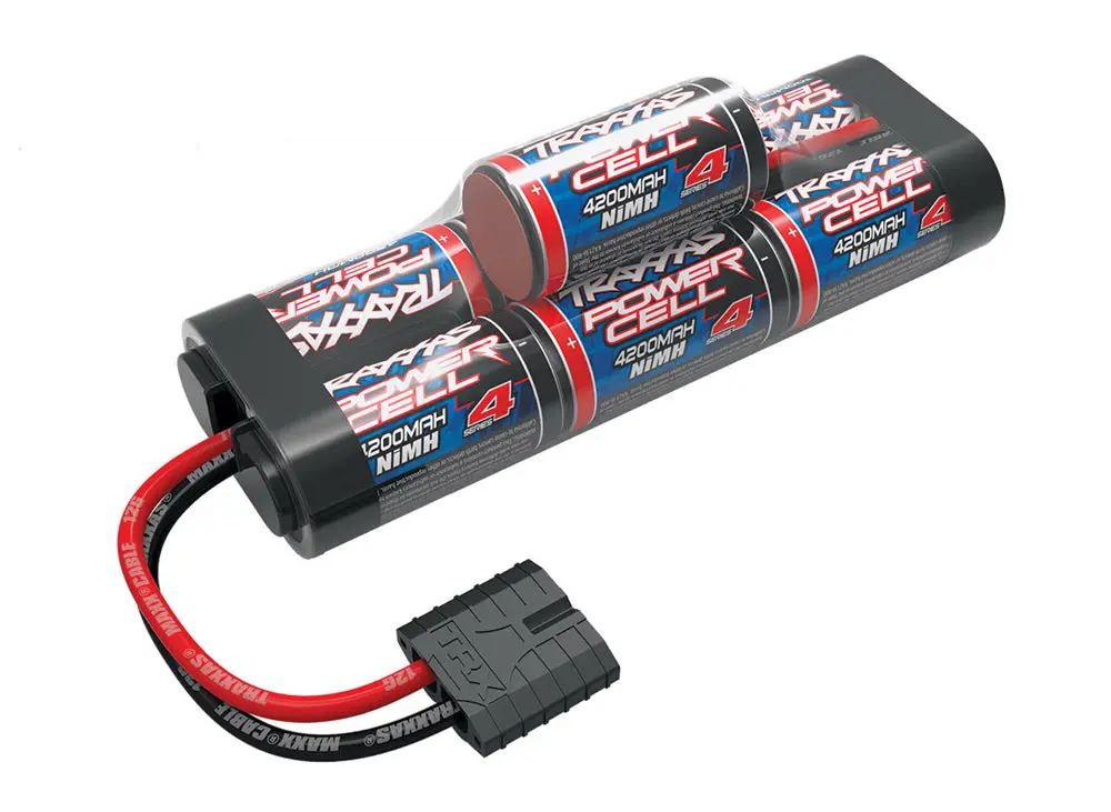 Power Cell 7C 8.4V Nimh Battery 4200Mah, Hump 1