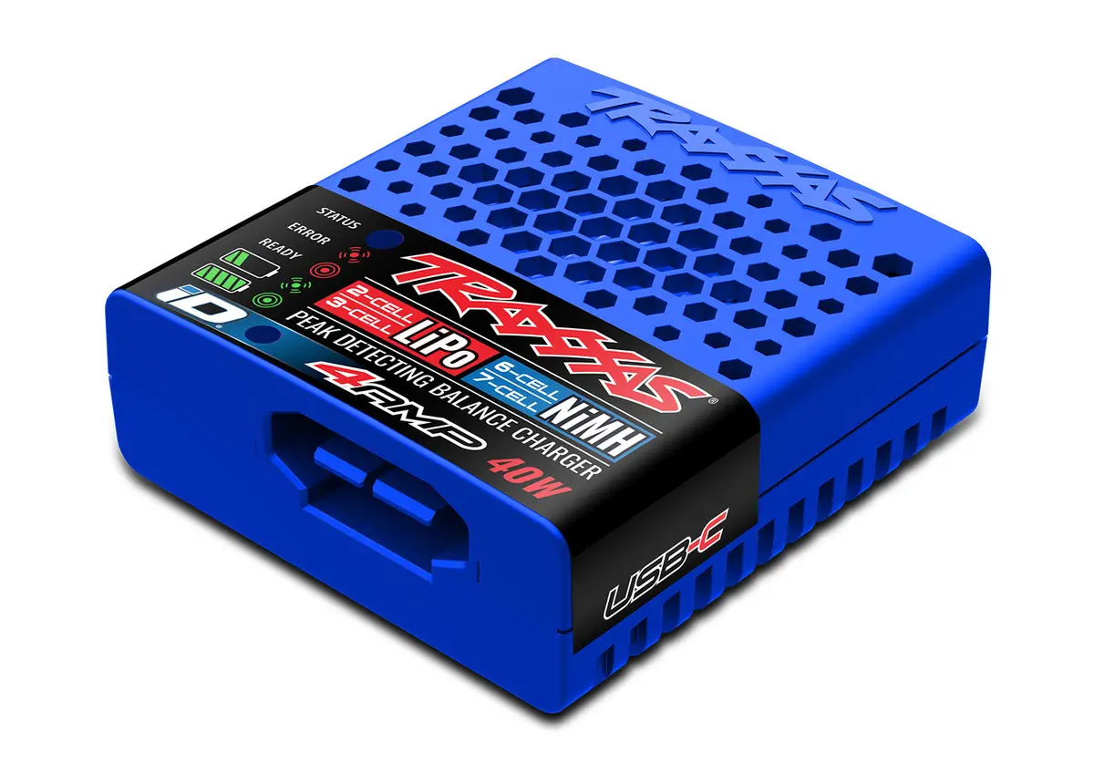 Ez-Peak Id Usb-C Battery Charger, 40W Nimh/Lipo 1
