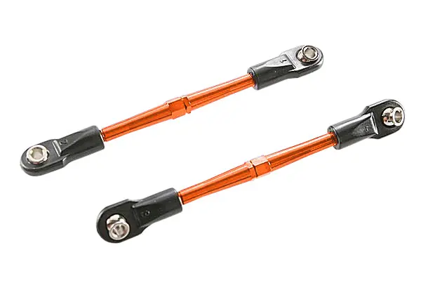 Aluminum Turnbuckles W/ Rod Ends, 59Mm, Orange 1