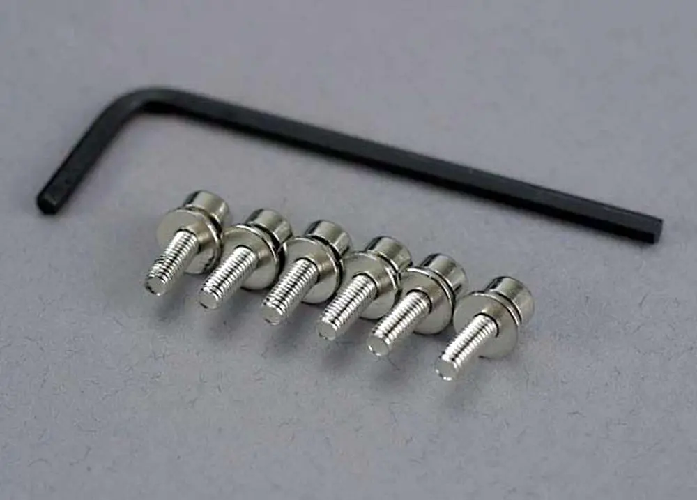 Caphead Machine Screws & Wrench, 3X10mm 1