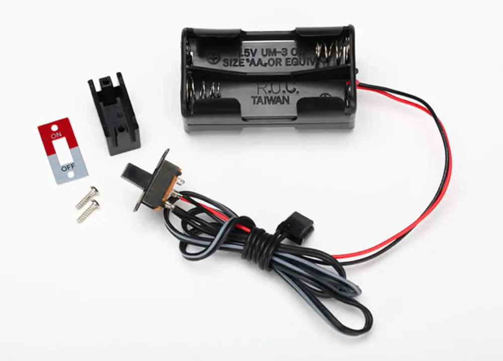 4-Cell Battery Holder & On/Off Switch 1