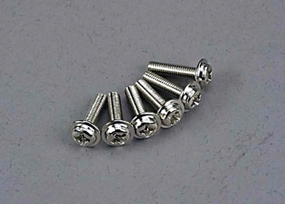 Washerhead Machine Screws, 3X12mm 1