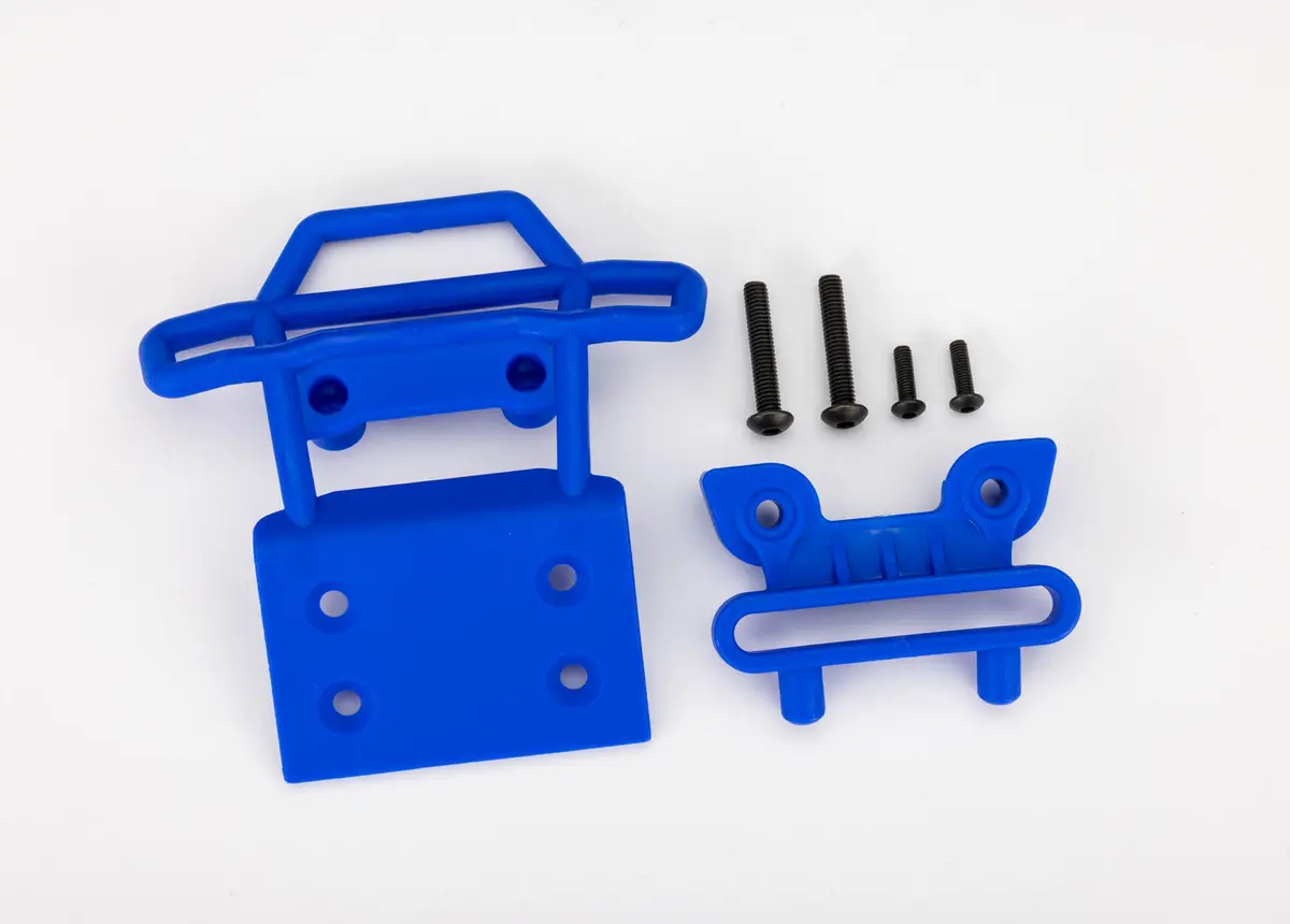 Front Bumper W/ Mount & Screws, Blue 1