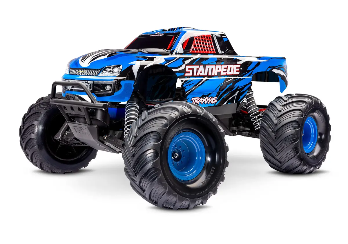 Stampede Xl-5 1/10 2Wd Monster Truck Rtr Combo, Blue 1