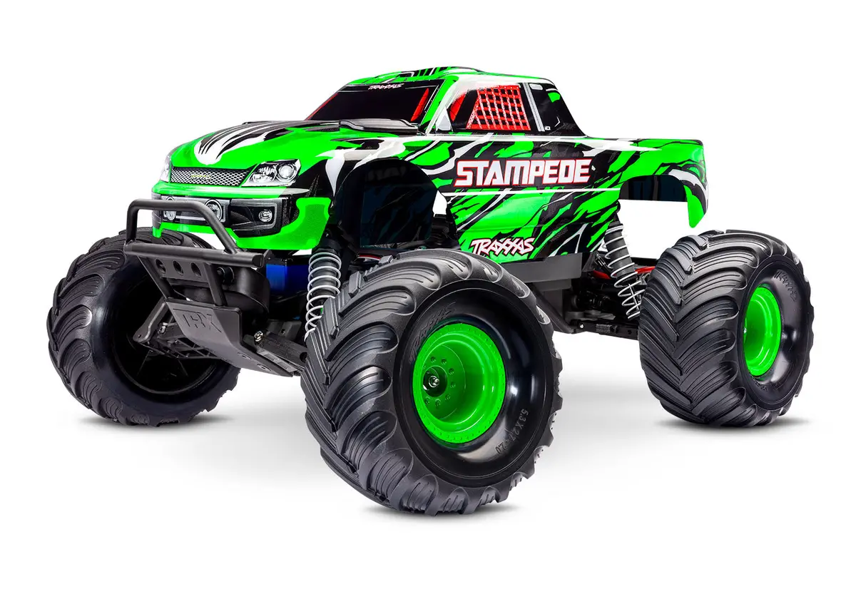 Stampede Xl-5 1/10 2Wd Monster Truck Rtr Combo, Green 1