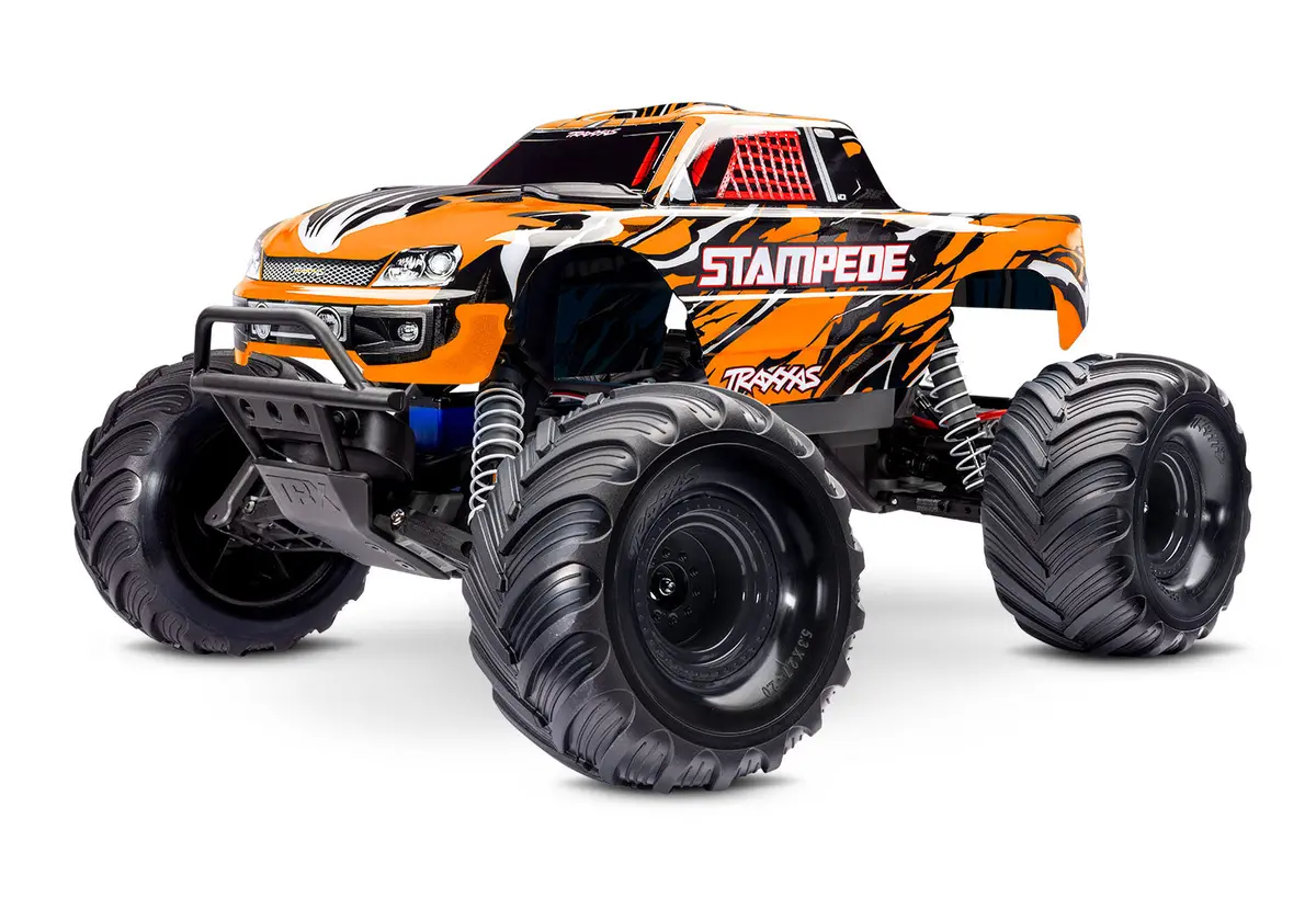 Stampede Xl-5 1/10 2Wd Monster Truck Rtr Combo, Orange 1