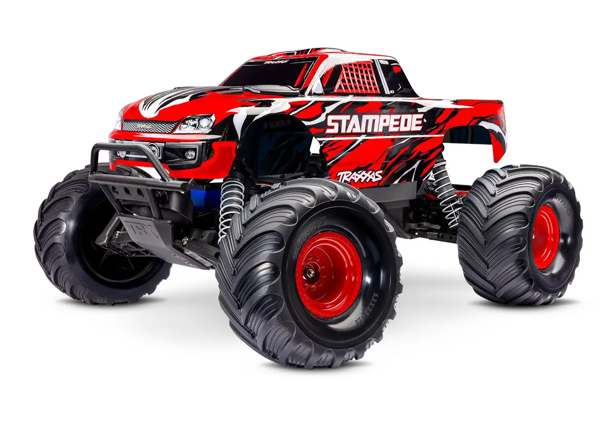 Stampede Xl-5 1/10 2Wd Monster Truck Rtr Combo, Red 1
