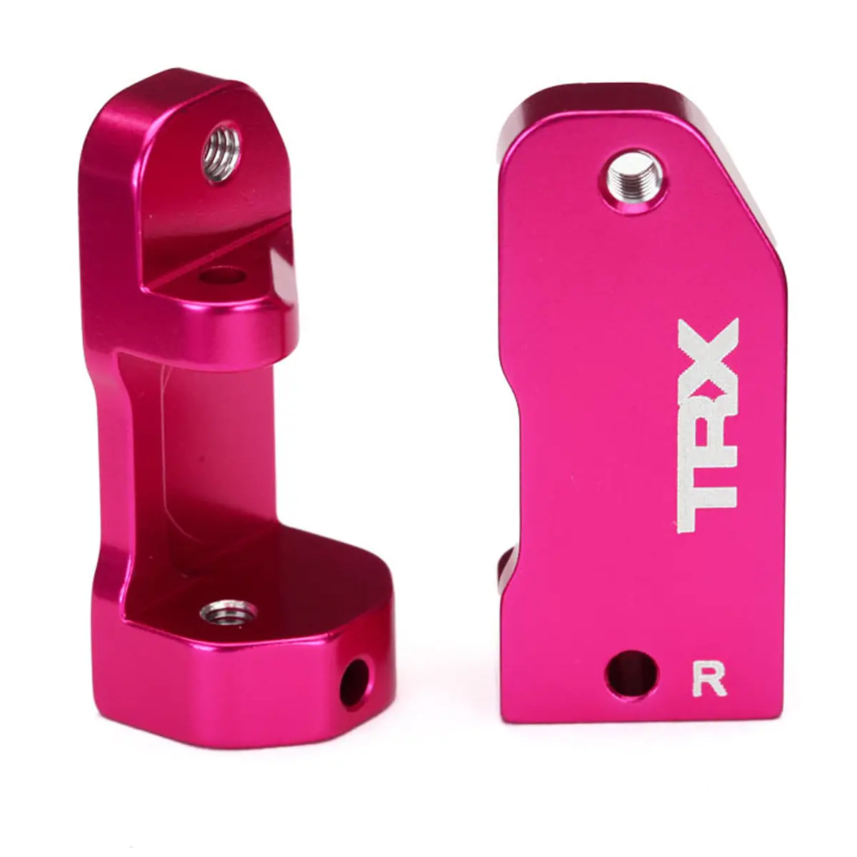 Aluminum Caster Blocks, 30-Degree, Pink 1