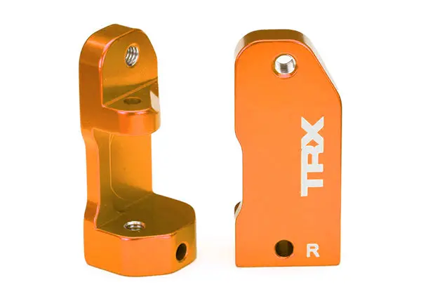 L&R Aluminum Caster Blocks, 30 Degree, Orange 1
