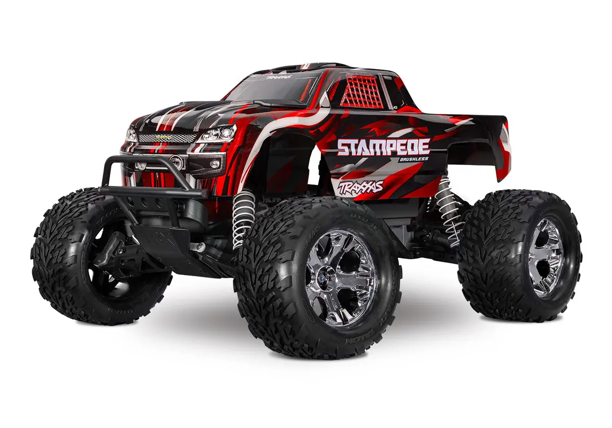 Stampede Bl-2S Hd 1/10 2Wd Monster Truck Rtr, Red 1