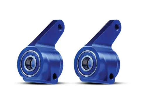 Traxxas 3636A Aluminum Steering Blocks Blue Slash/Rustler/Stampede 1