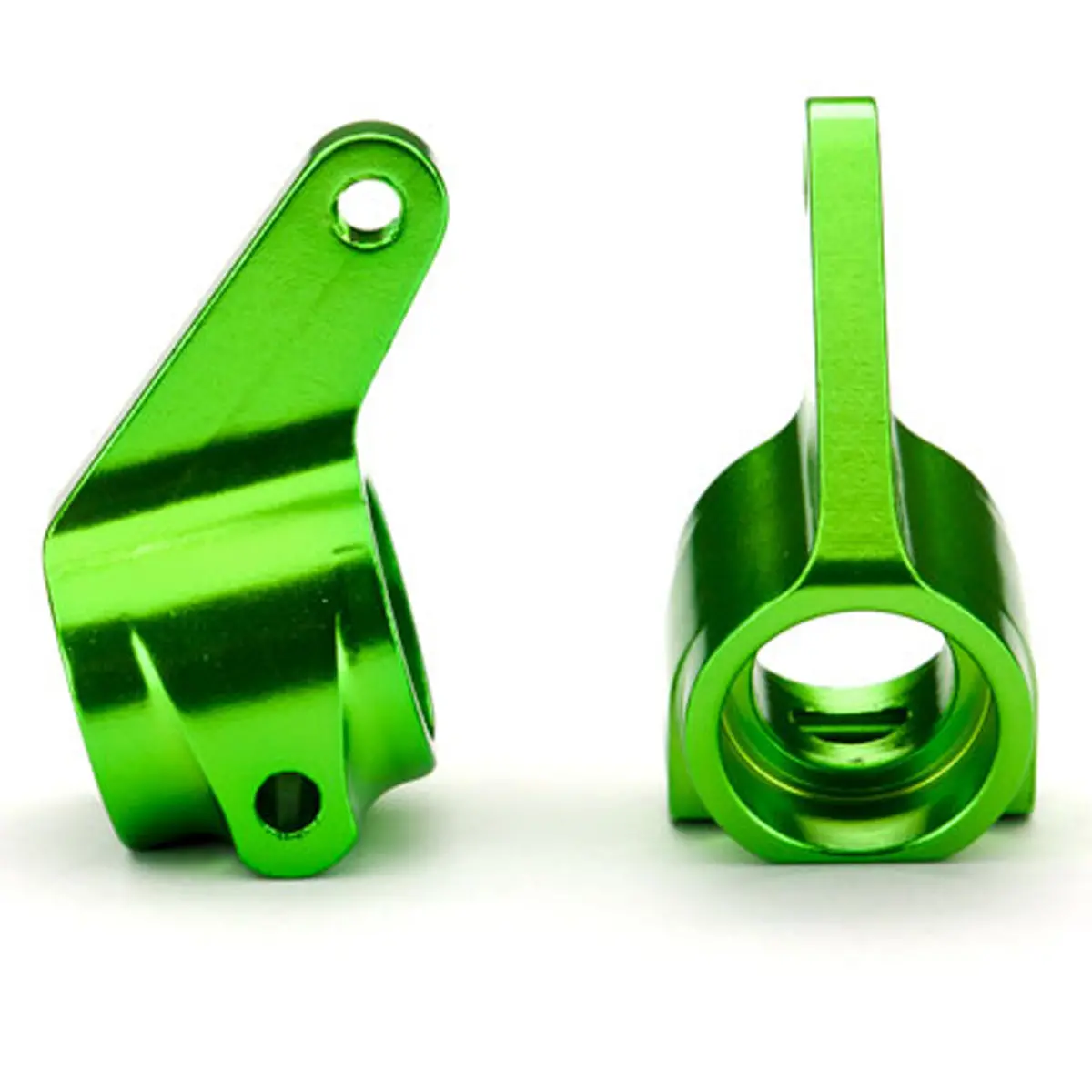 Aluminum Steering Blocks, Green 1