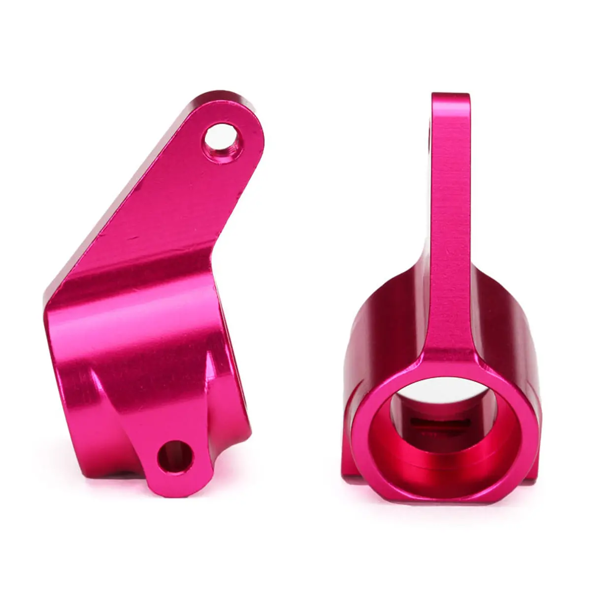 Aluminum Steering Blocks, Pink 1