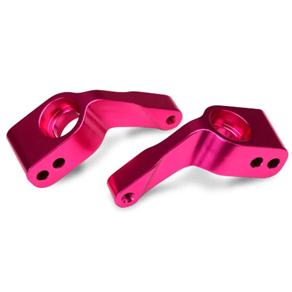 Aluminum Stub Axle Carriers, Pink 1